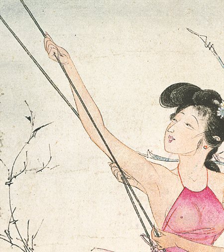博兴-胡也佛的仕女画和最知名的金瓶梅秘戏图